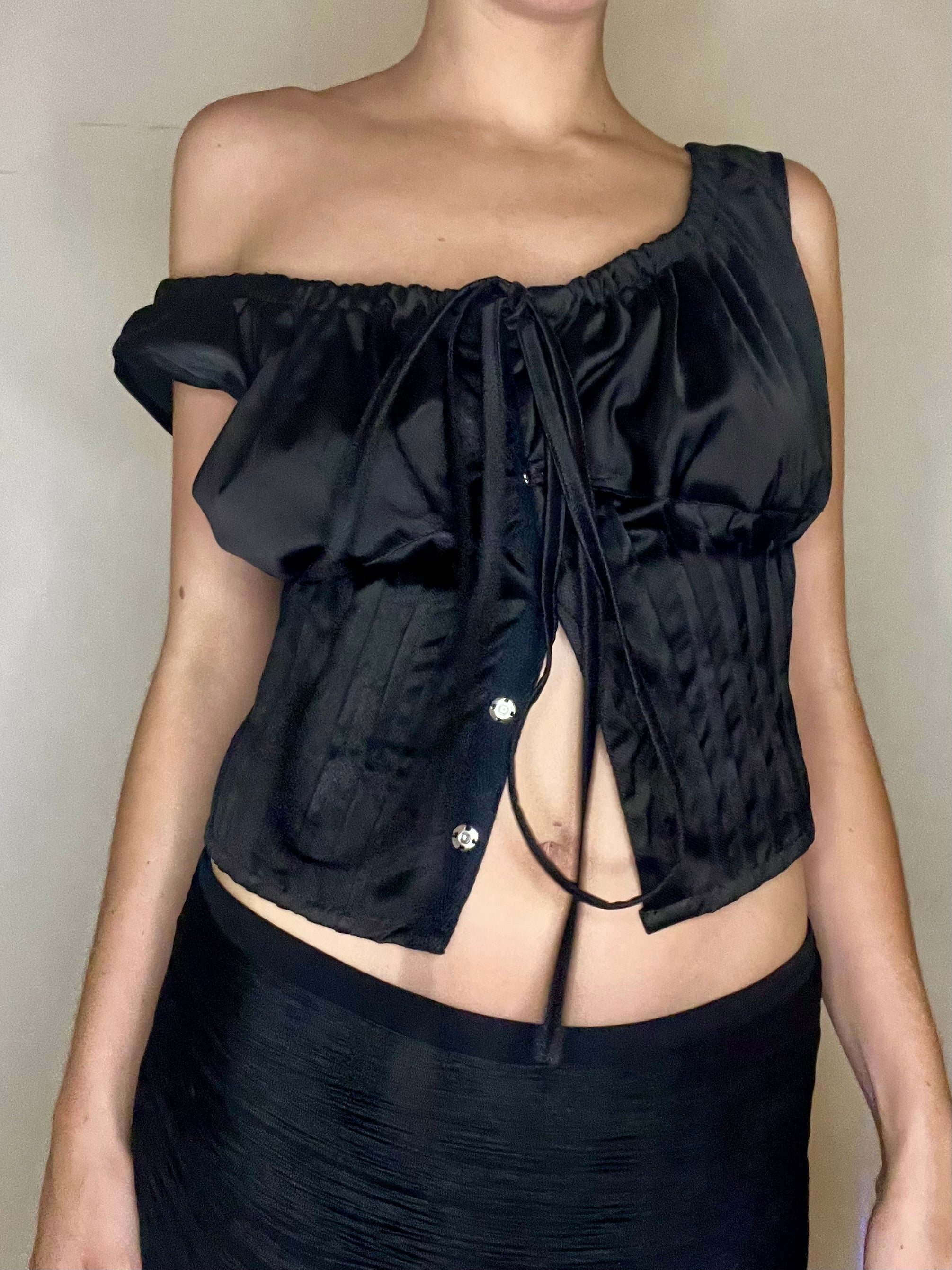 Corset Cover Black