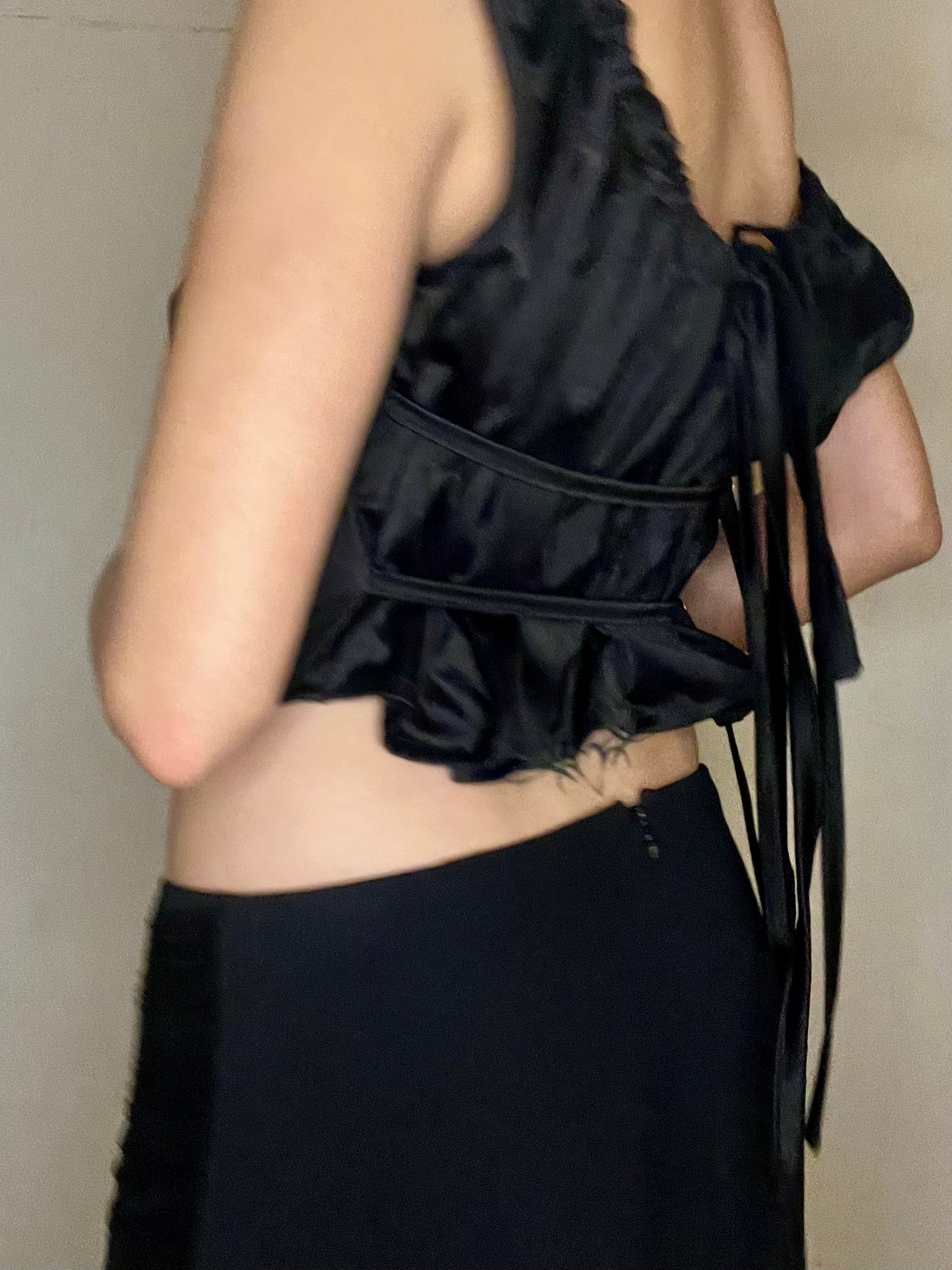 Corset Cover Black