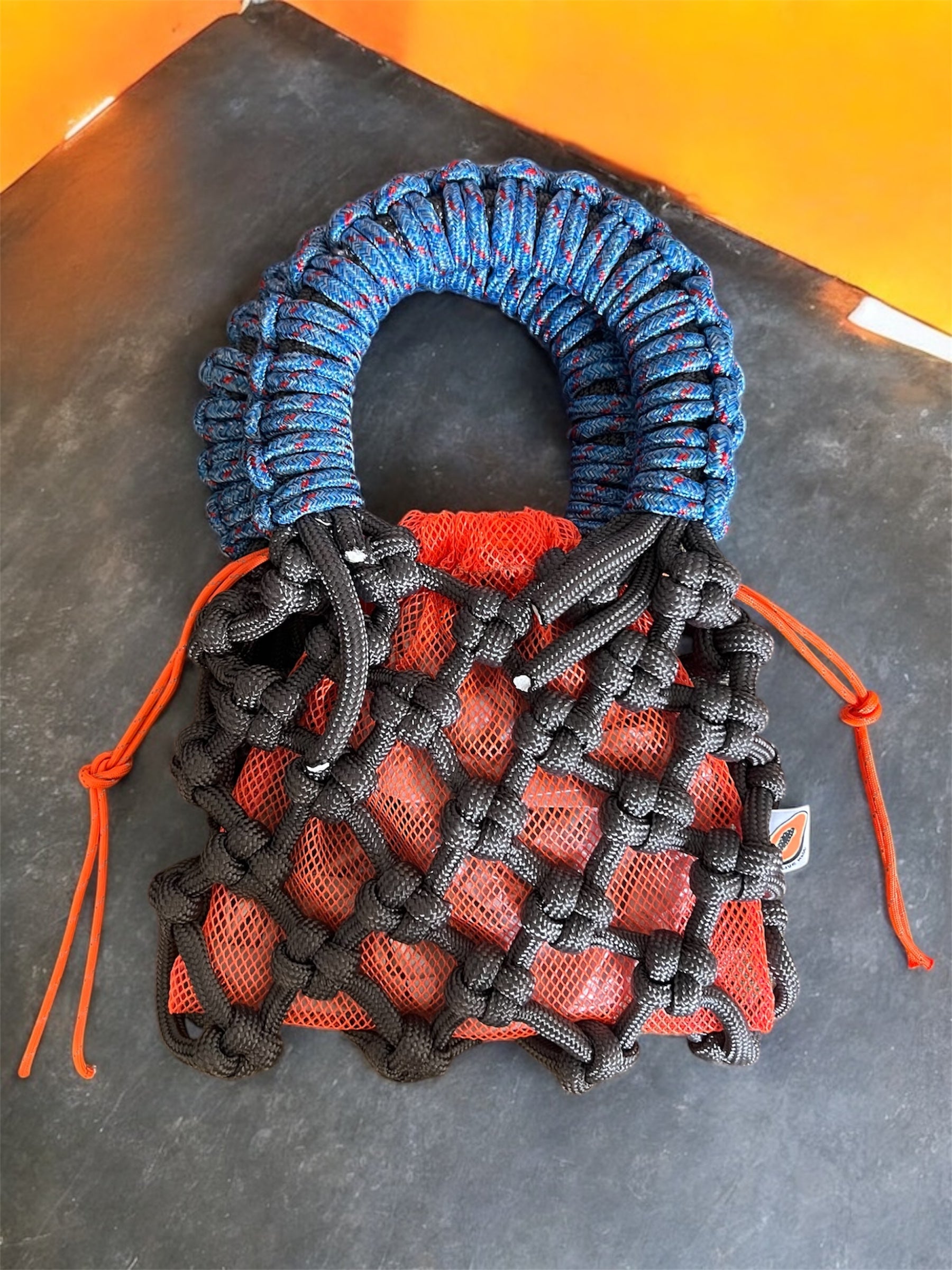 Sunshine Bag - Blue x Charcoal