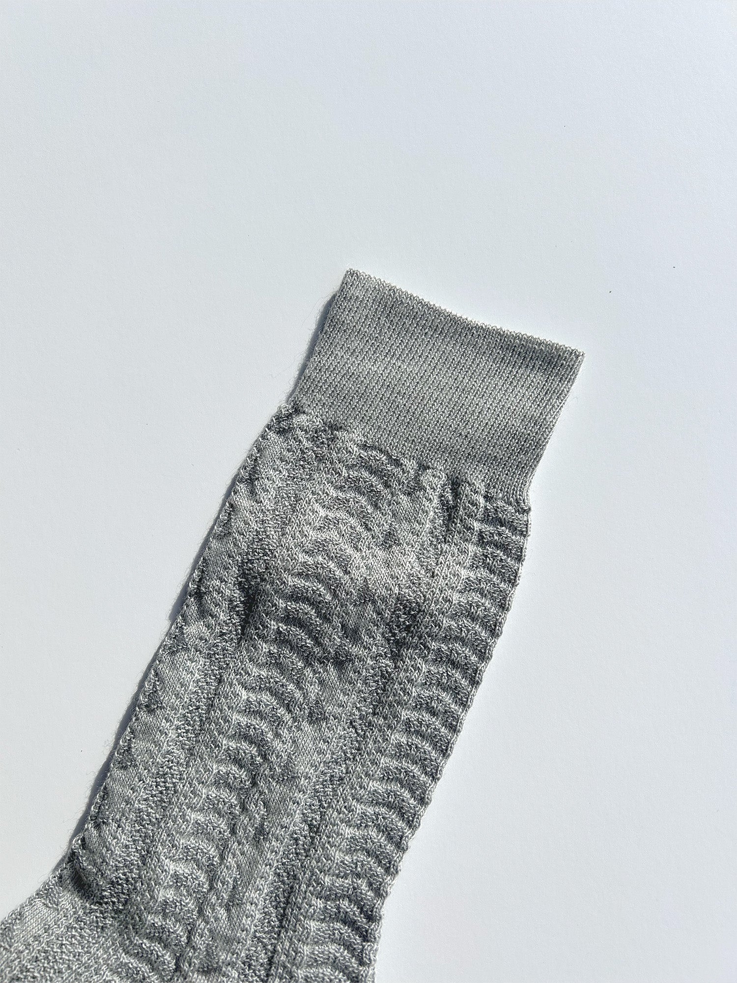 Wool Cable Knit Socks (2 Colours)