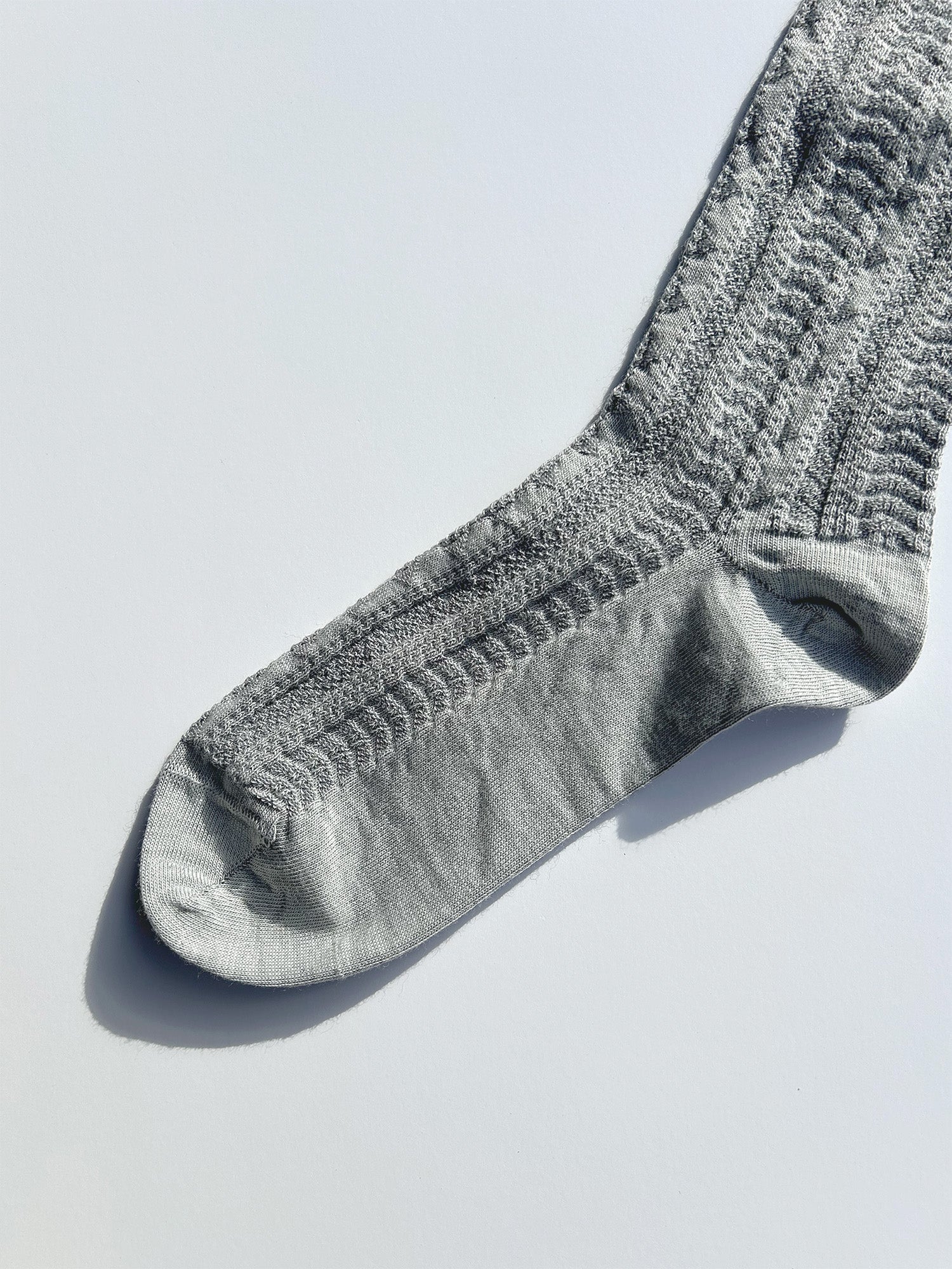 Wool Cable Knit Socks (2 Colours)