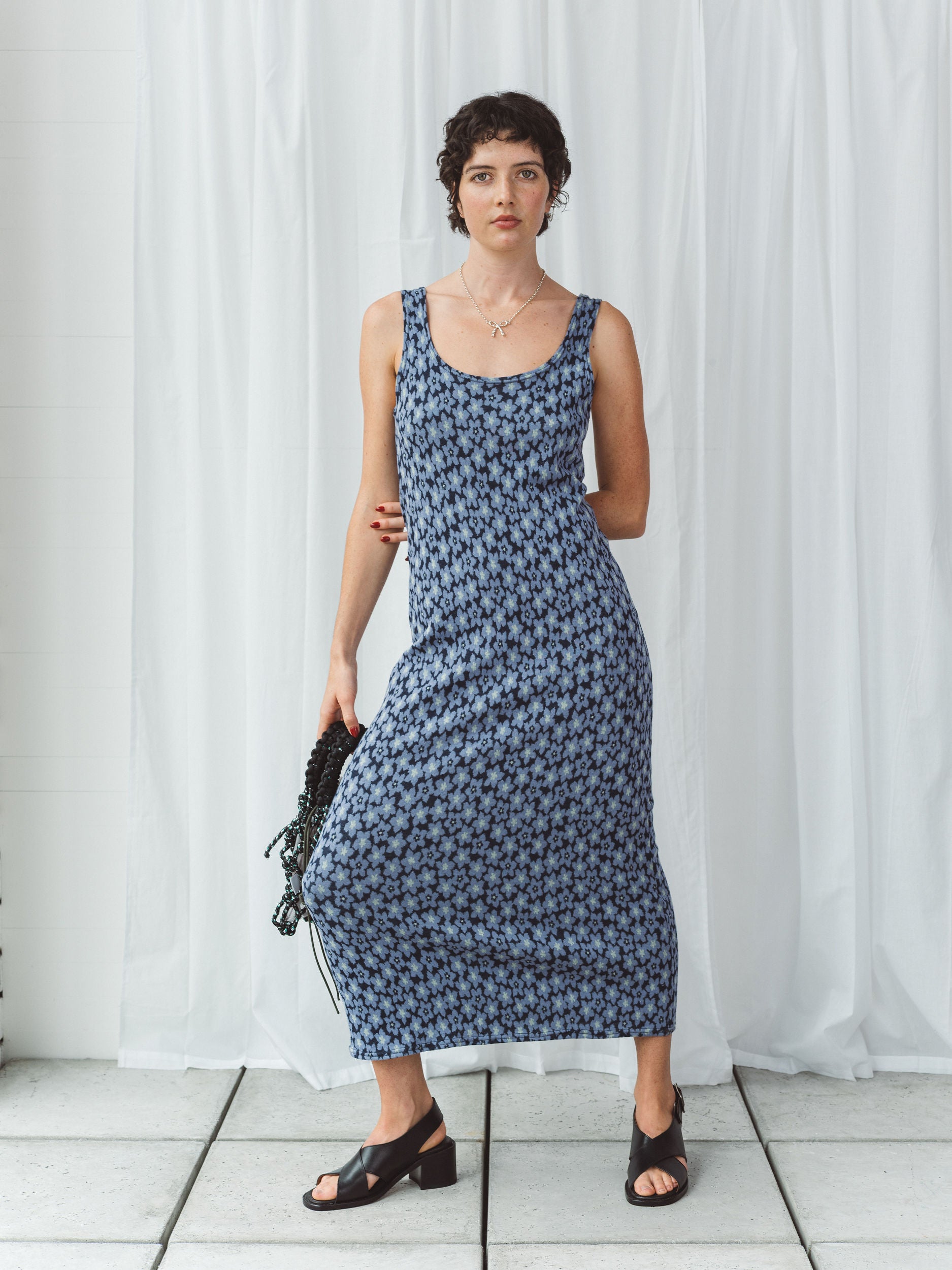 Florence Knit Dress in Reverse