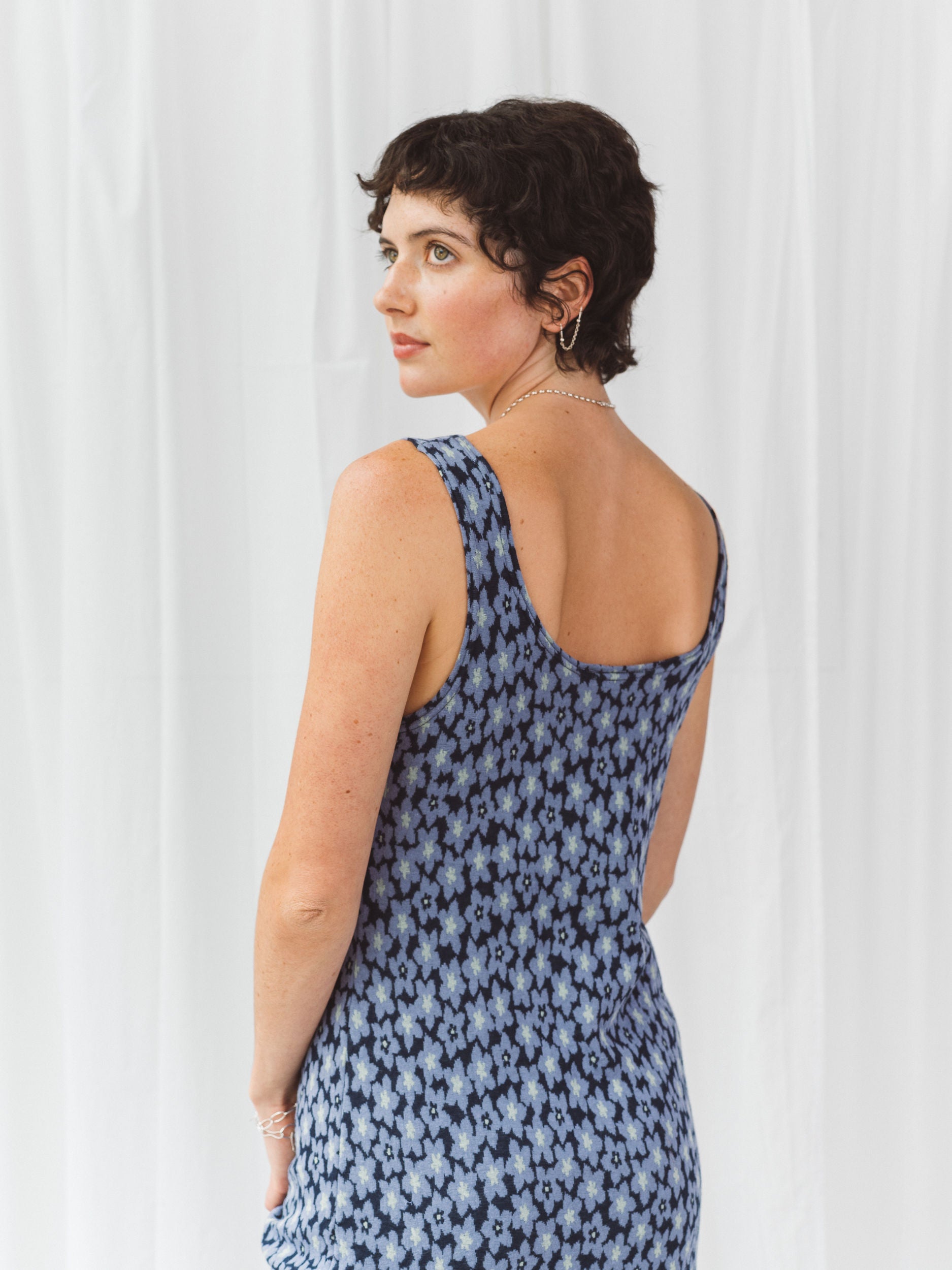 Florence Knit Dress in Reverse