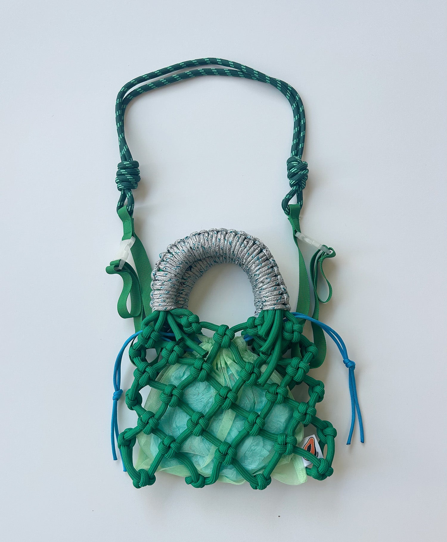 Sunshine Bag - Green/Silver & Green