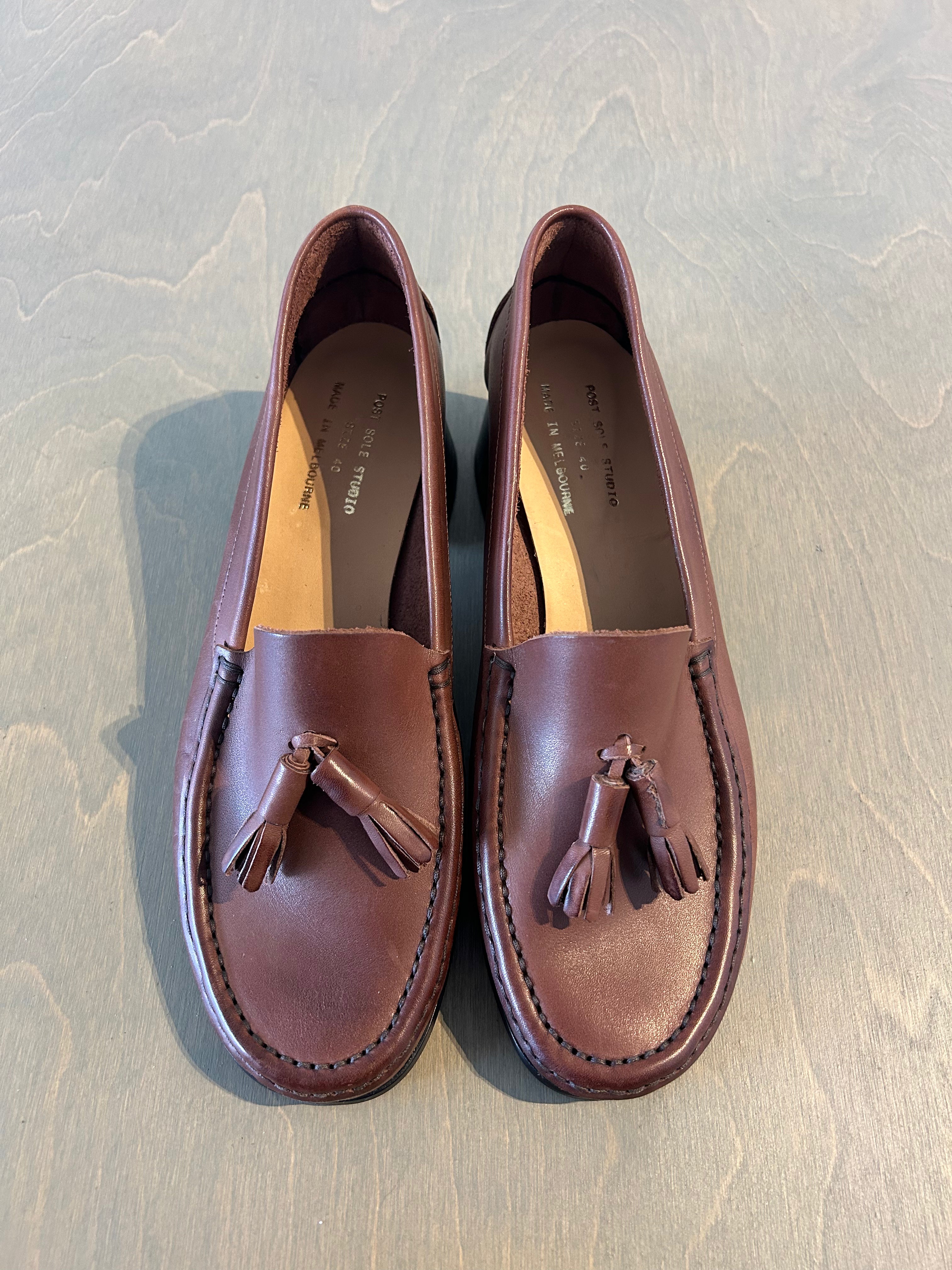Tassel Loafer Brown / 40 - Sample