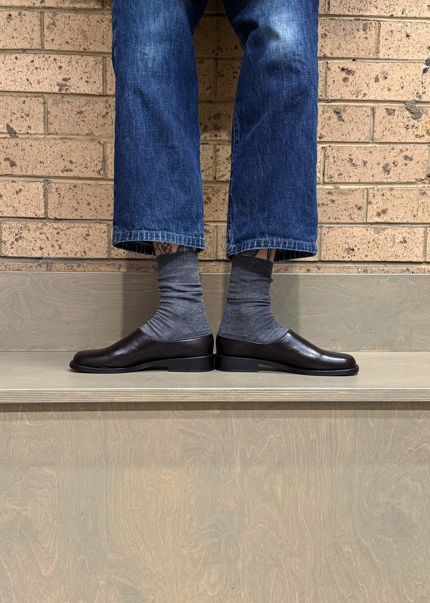 PSS Wool sock 2 pack - Lilac and Grey