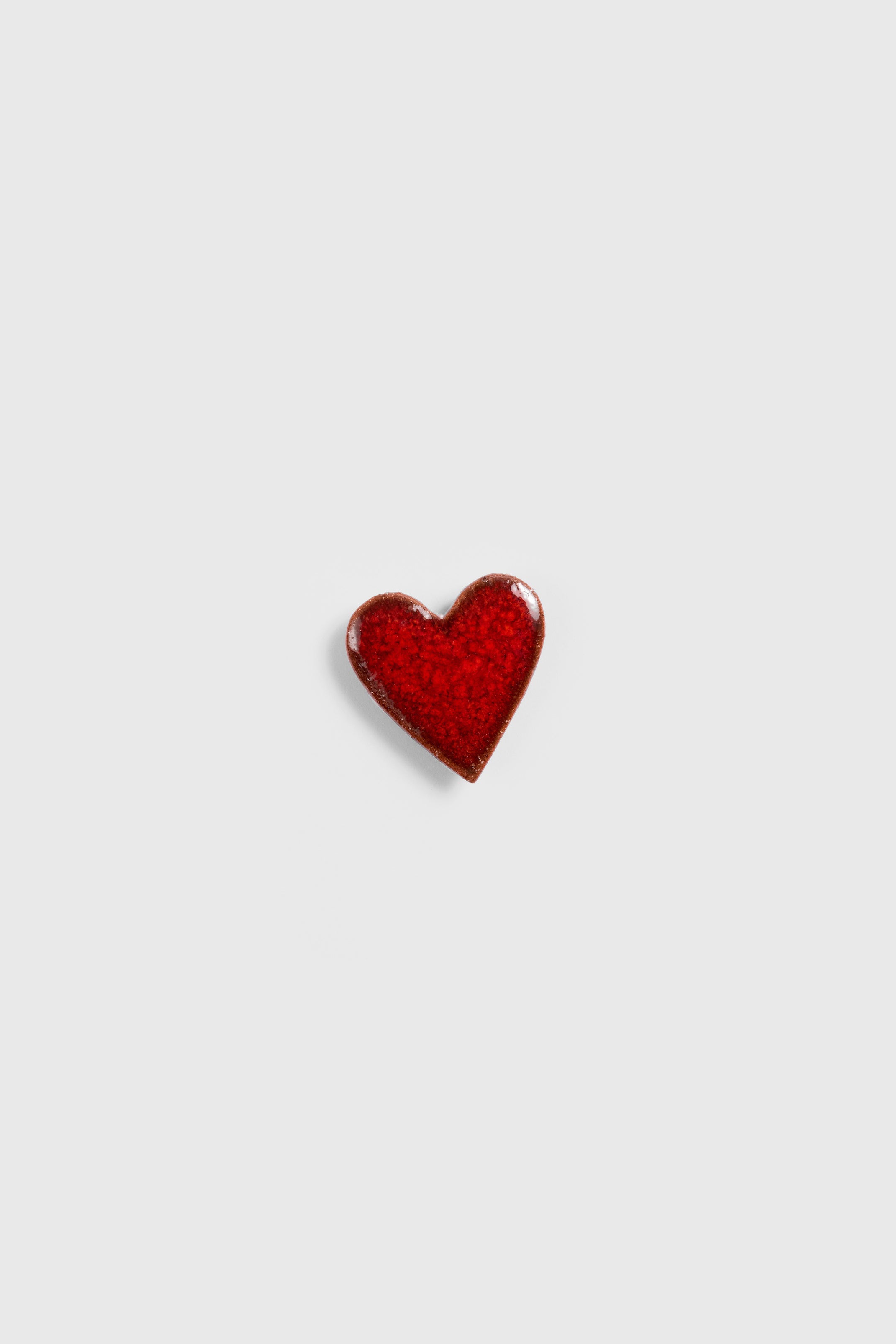 Lovesick Brooch in Valentine Red (2 sizes)