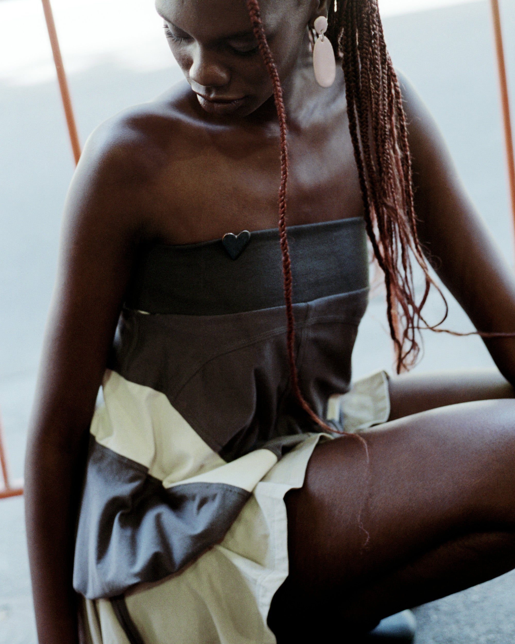 Venti Lovesick Brooch in Steel (2 sizes)