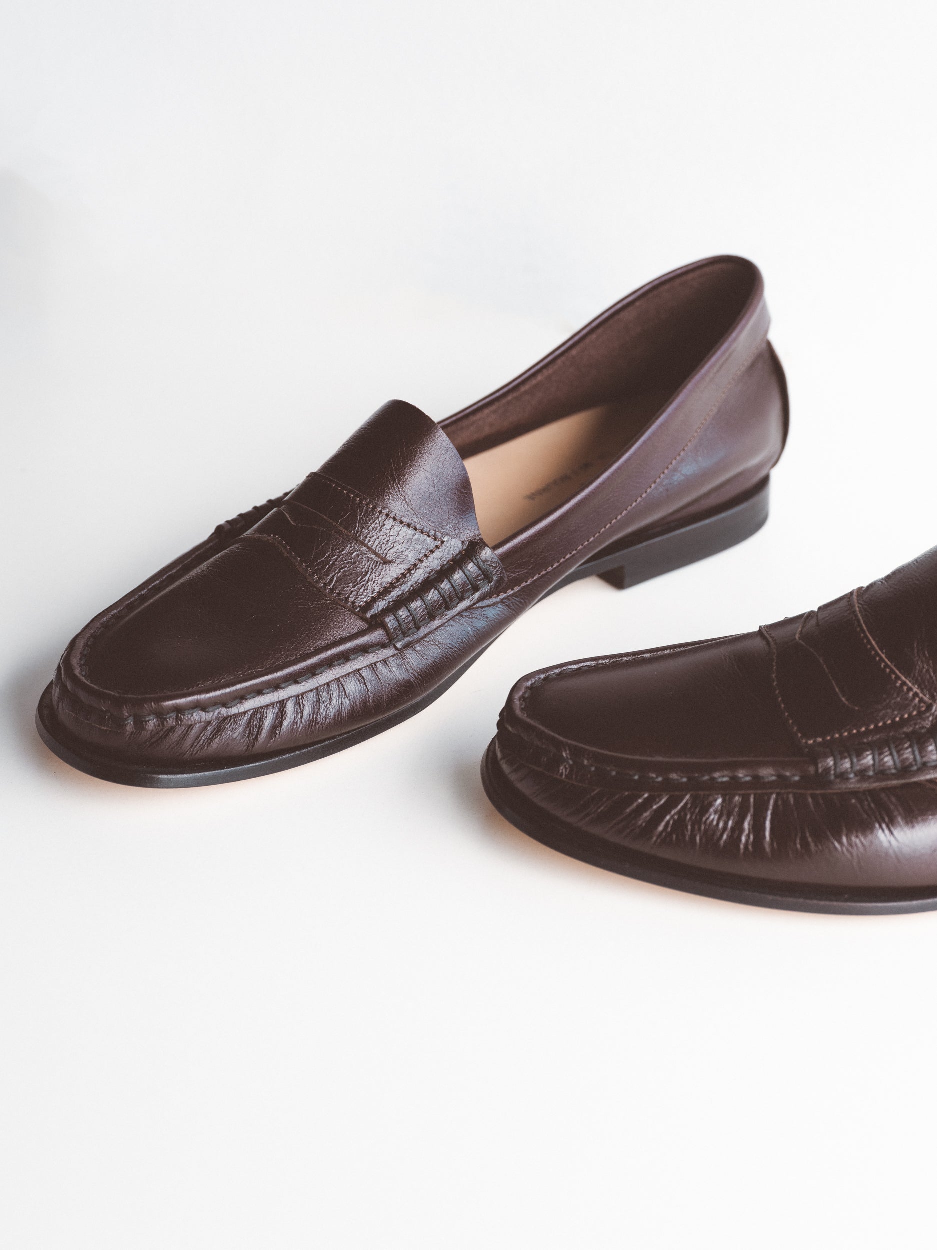 Loafer Flat Burgundy Shine