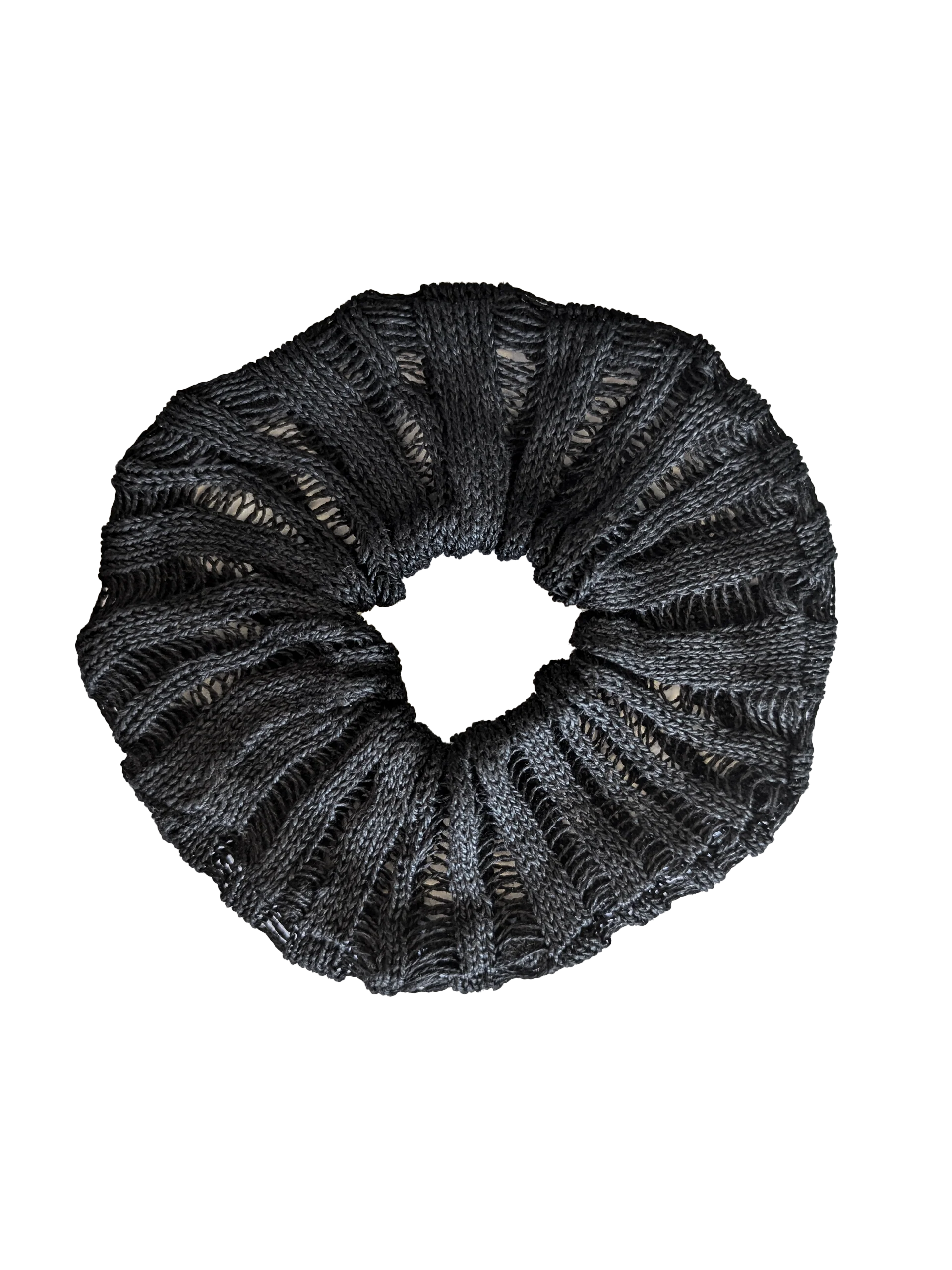 Ladder Knit Scrunchie