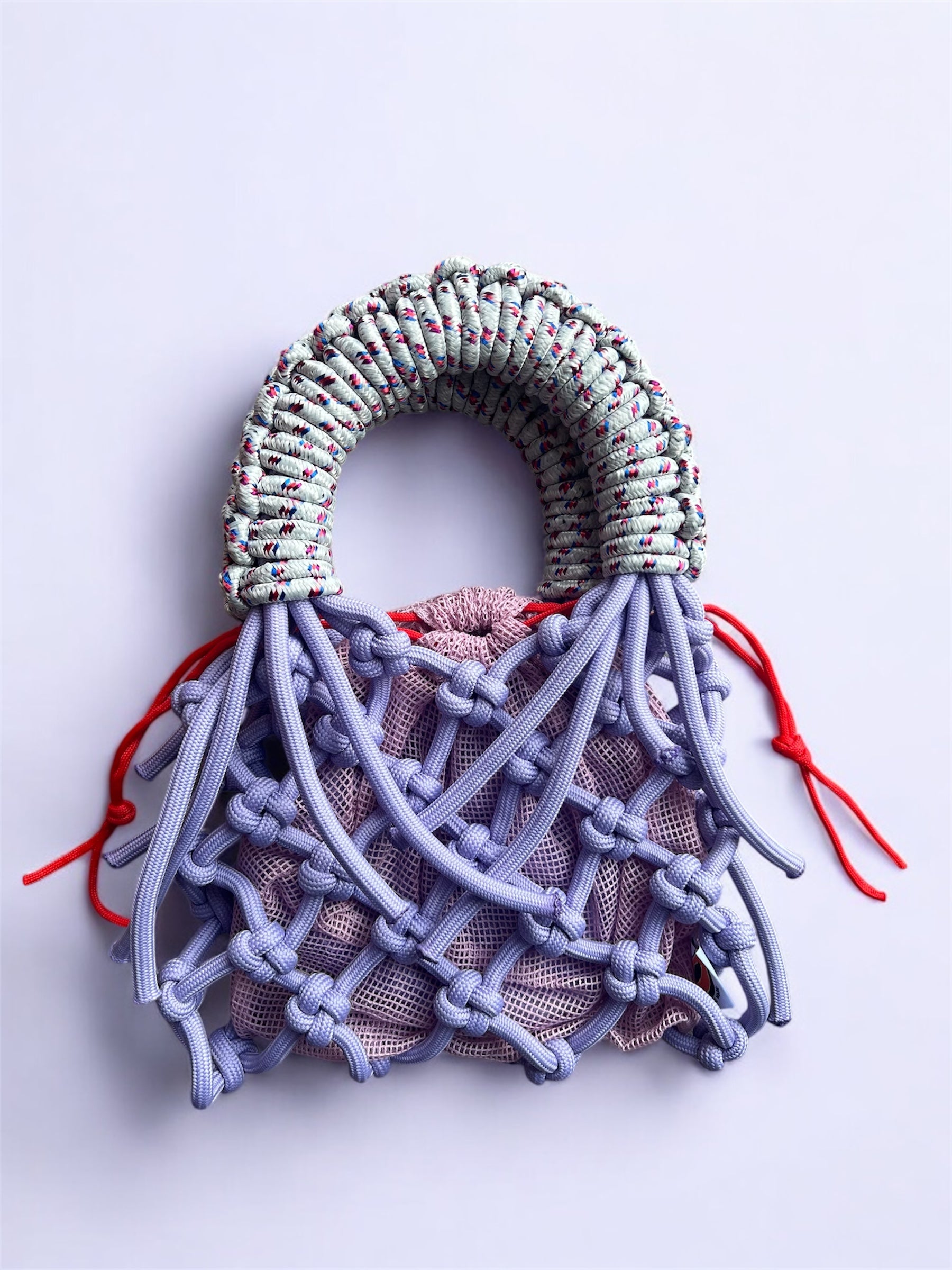 Sunshine Bag - White x Purple