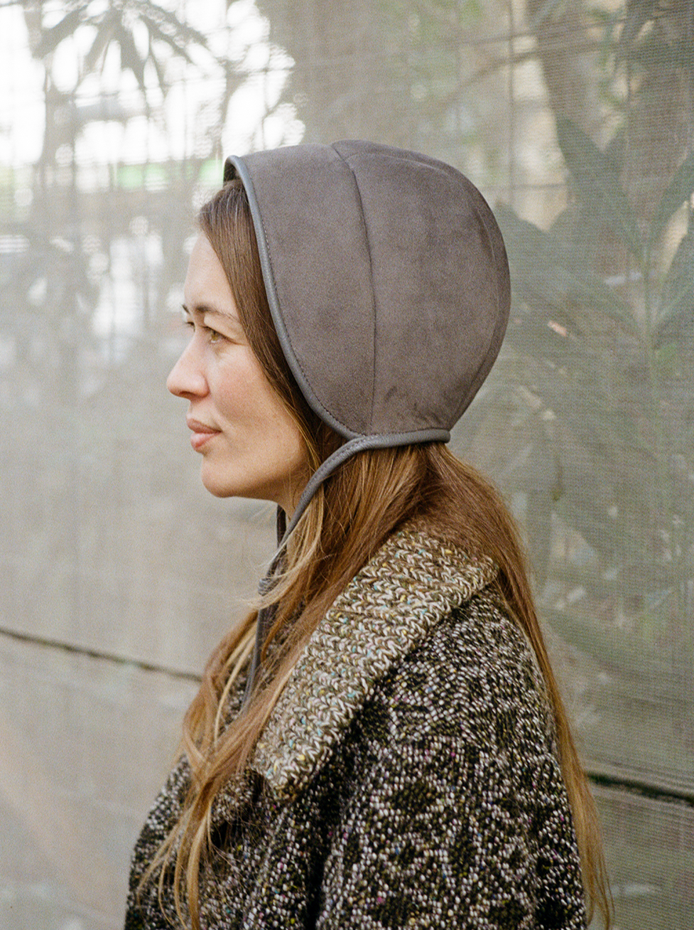 Suede Bonnet
