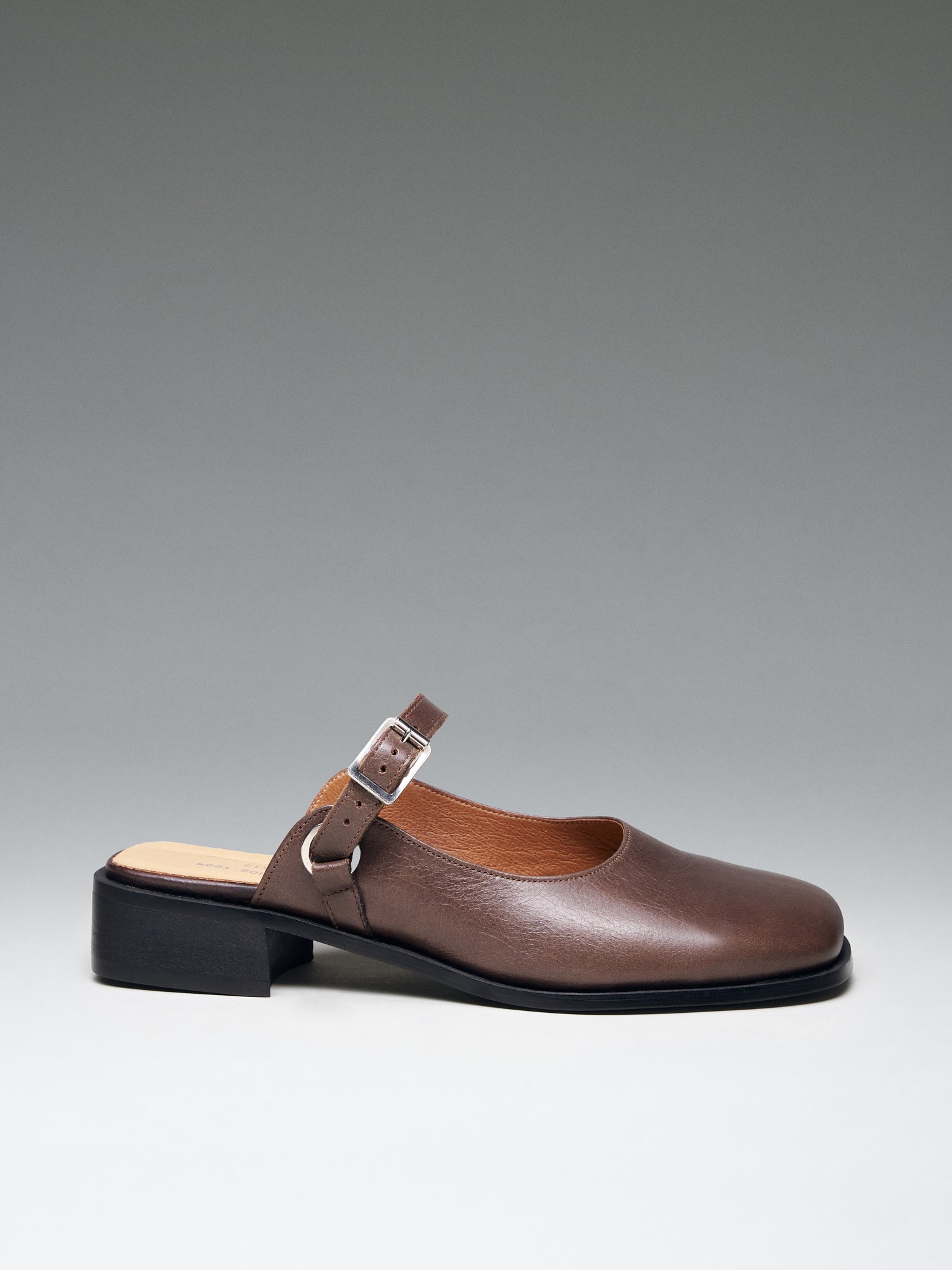 Sling Back Mule Coffee