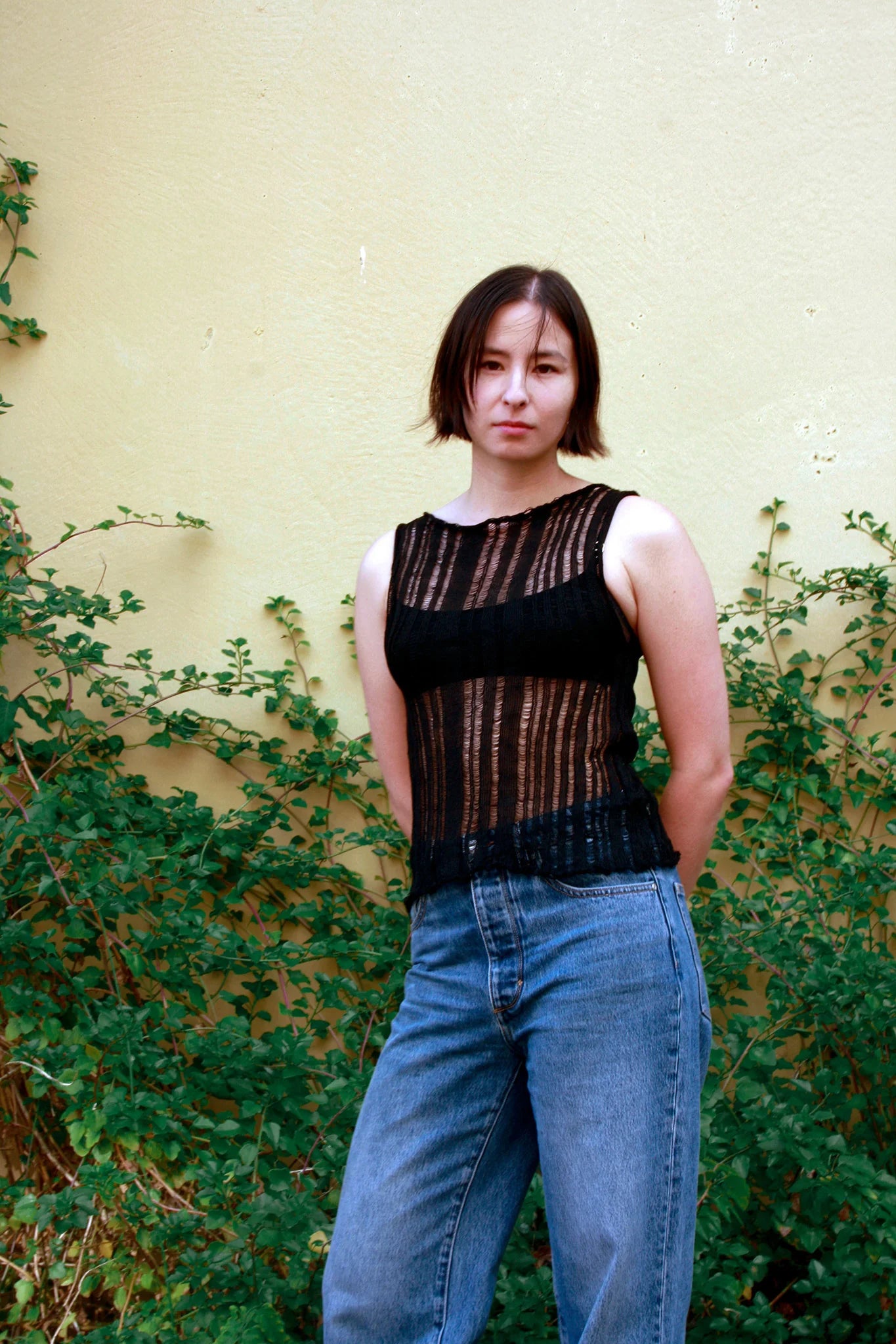 Ladder Tank Black