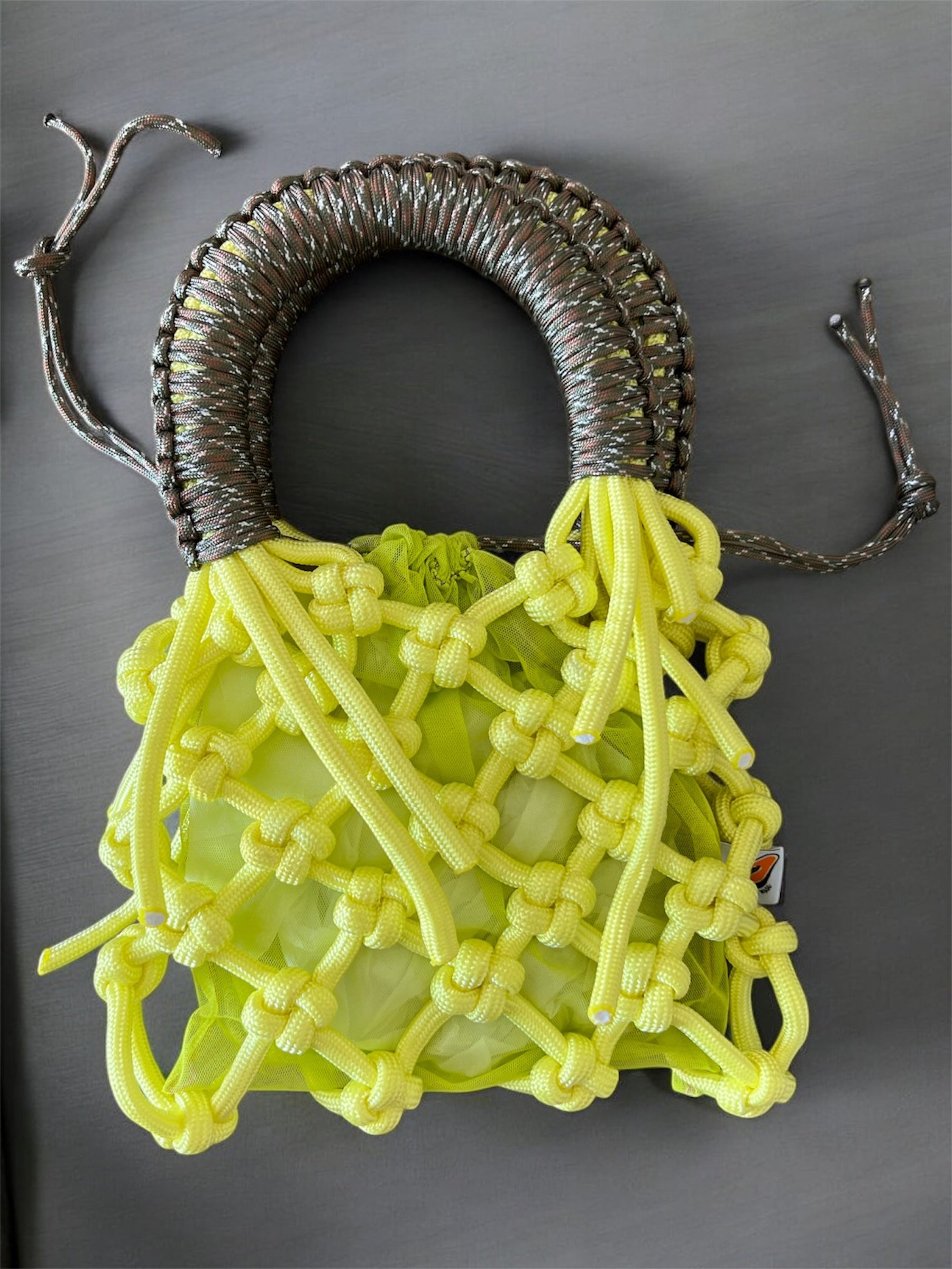 Sunshine Bag - Camo green x Yellow