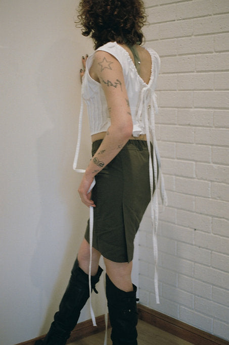 Corset Cover White