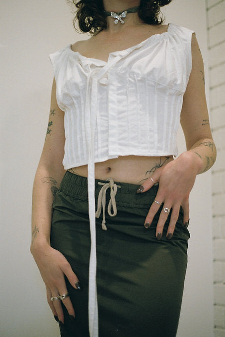 Corset Cover White