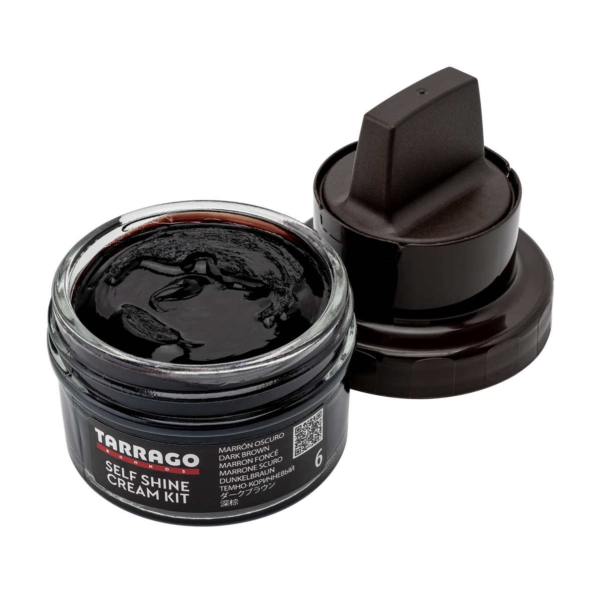 Tarrago Self Shine Cream Kit - Dark Brown #6