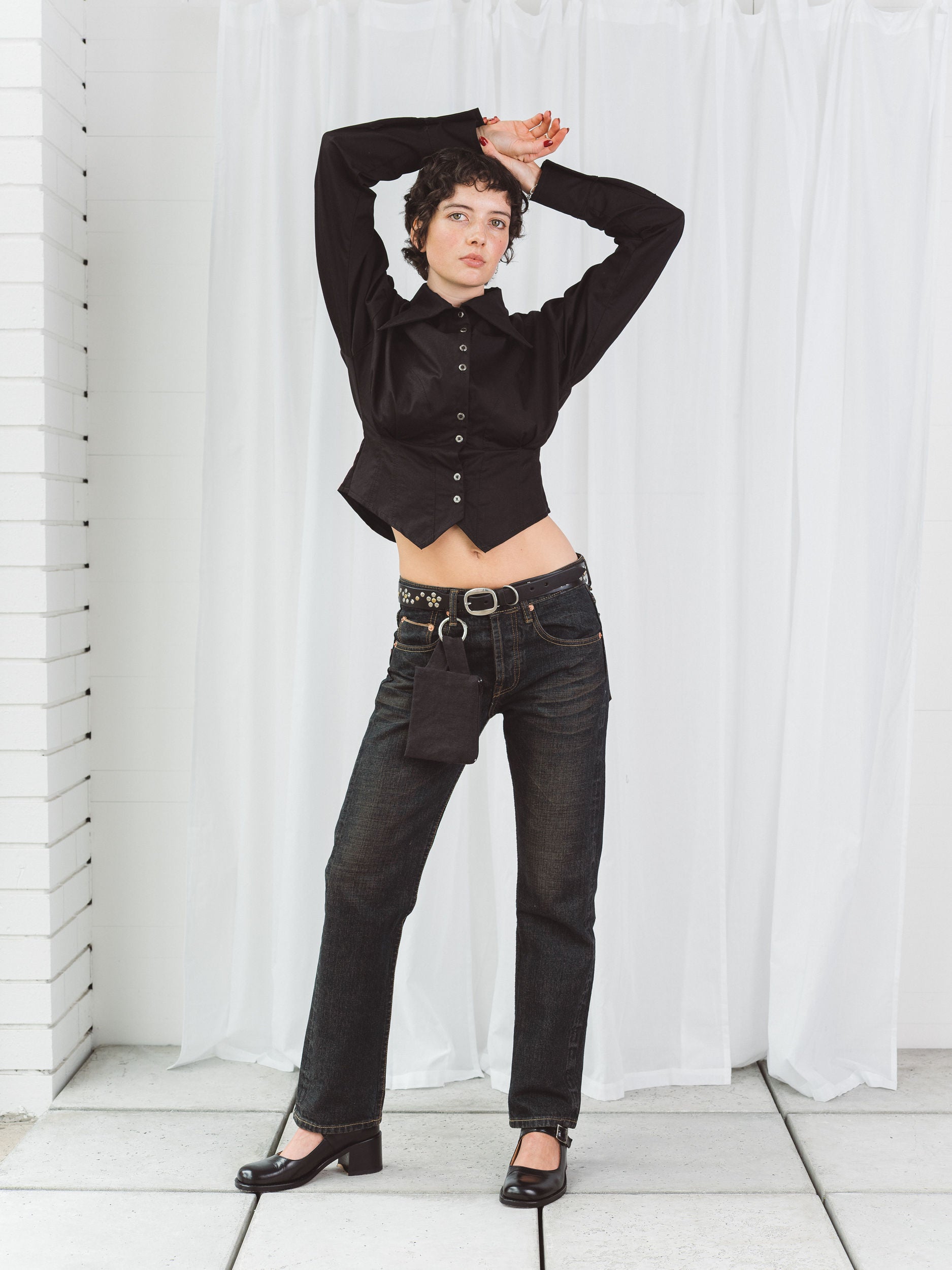 Channel High Black Shine