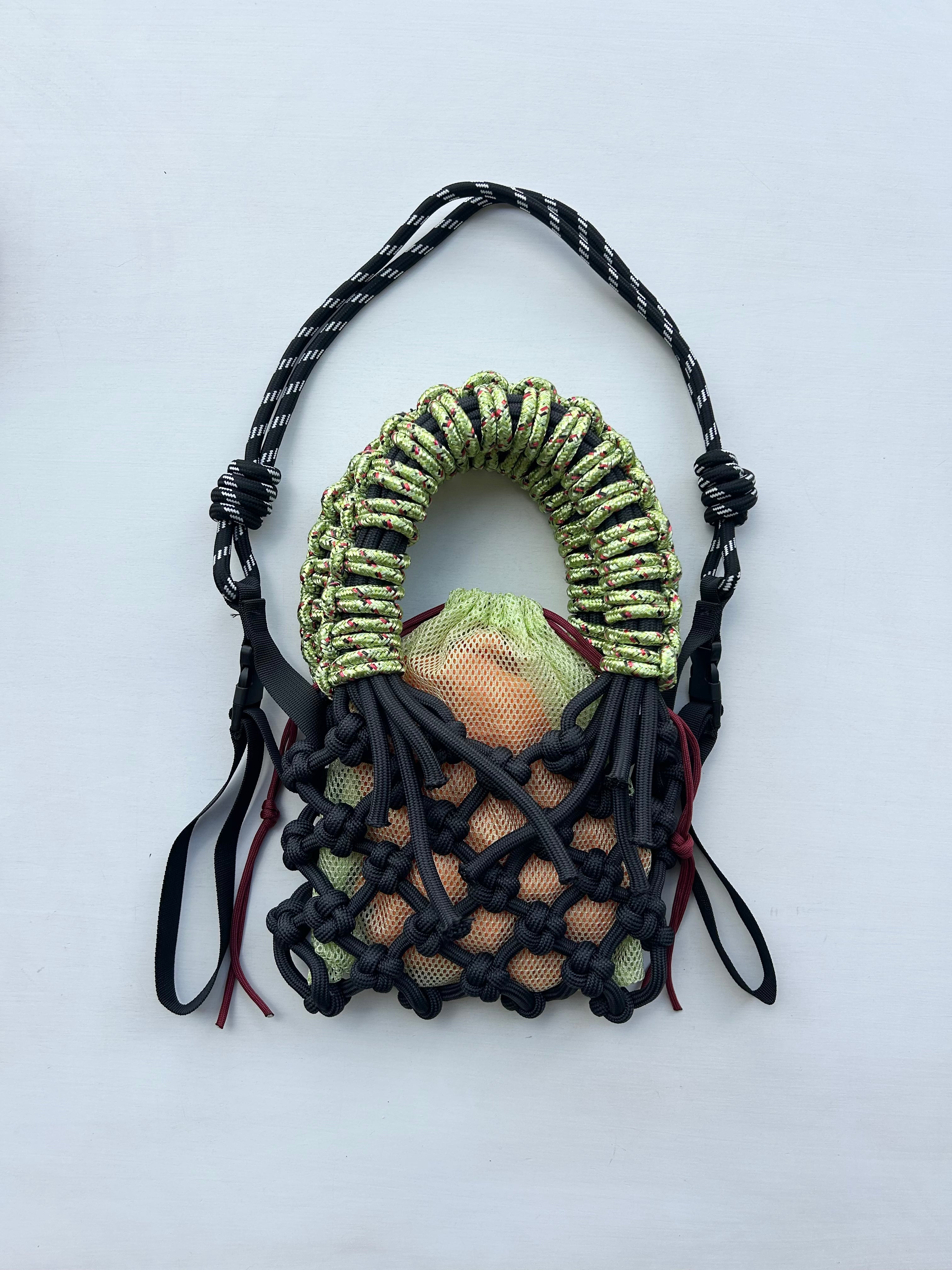 Sunshine Bag - Green & Black