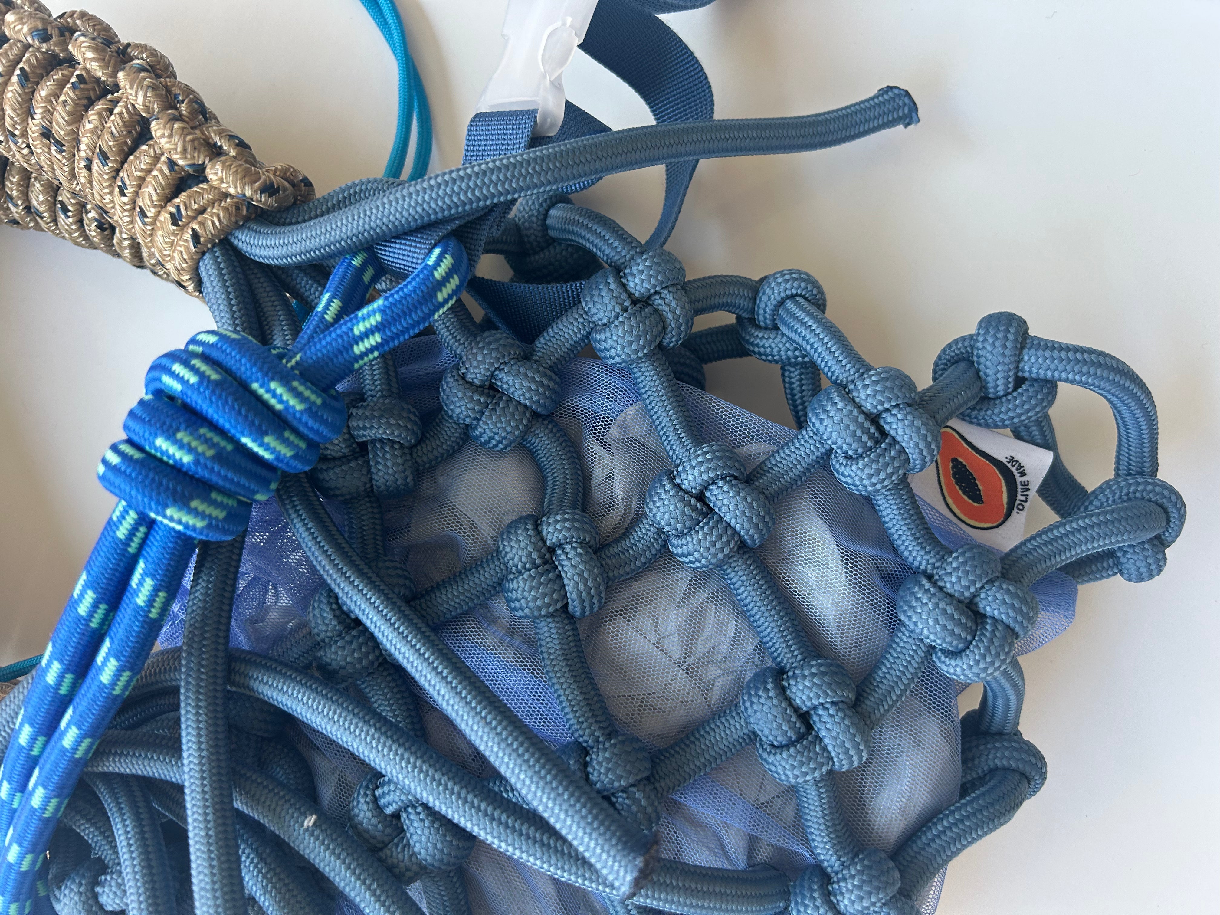 Sunshine Bag - Blue/Beige & Blue