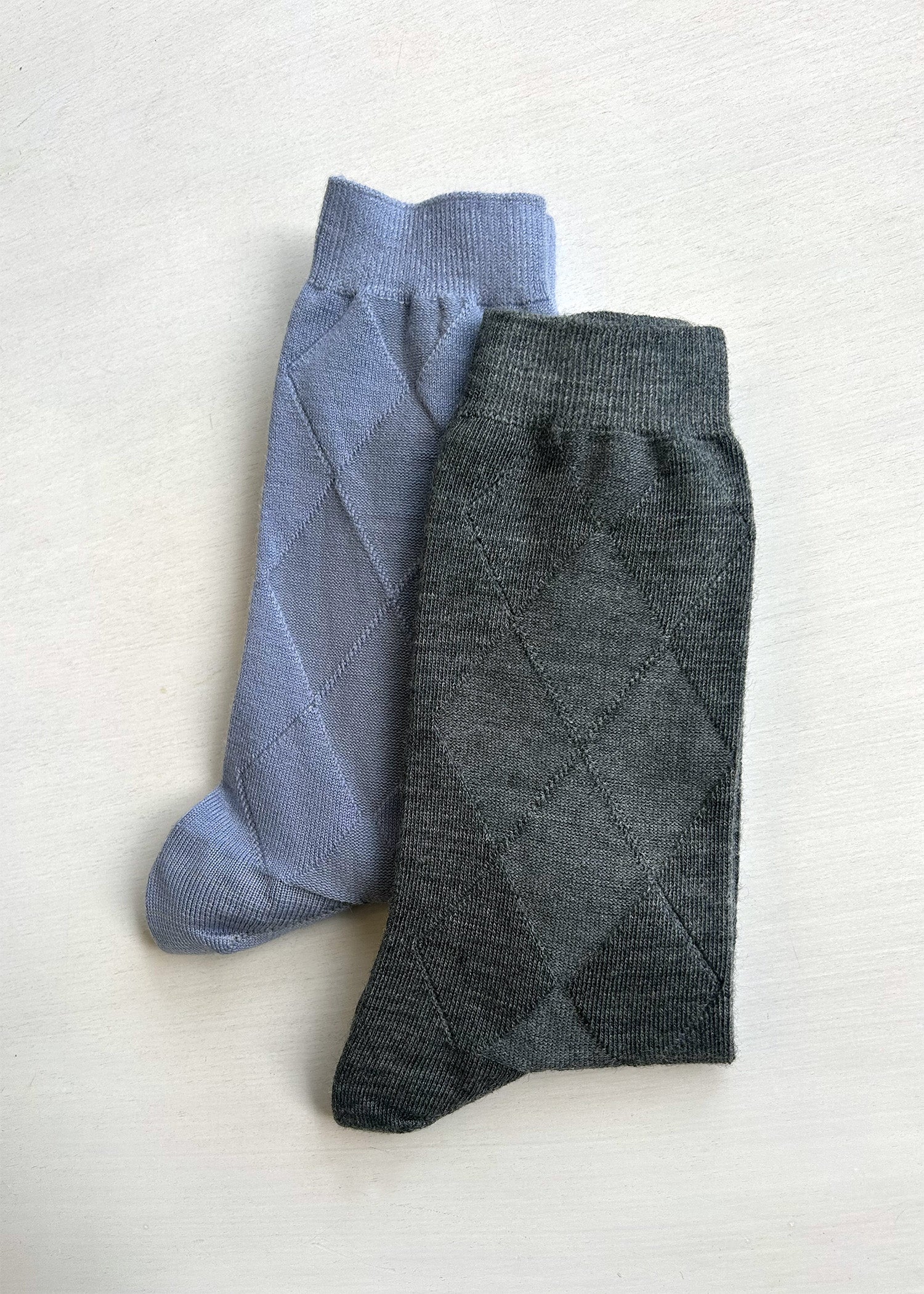 PSS Wool sock 2 pack - Lilac and Grey
