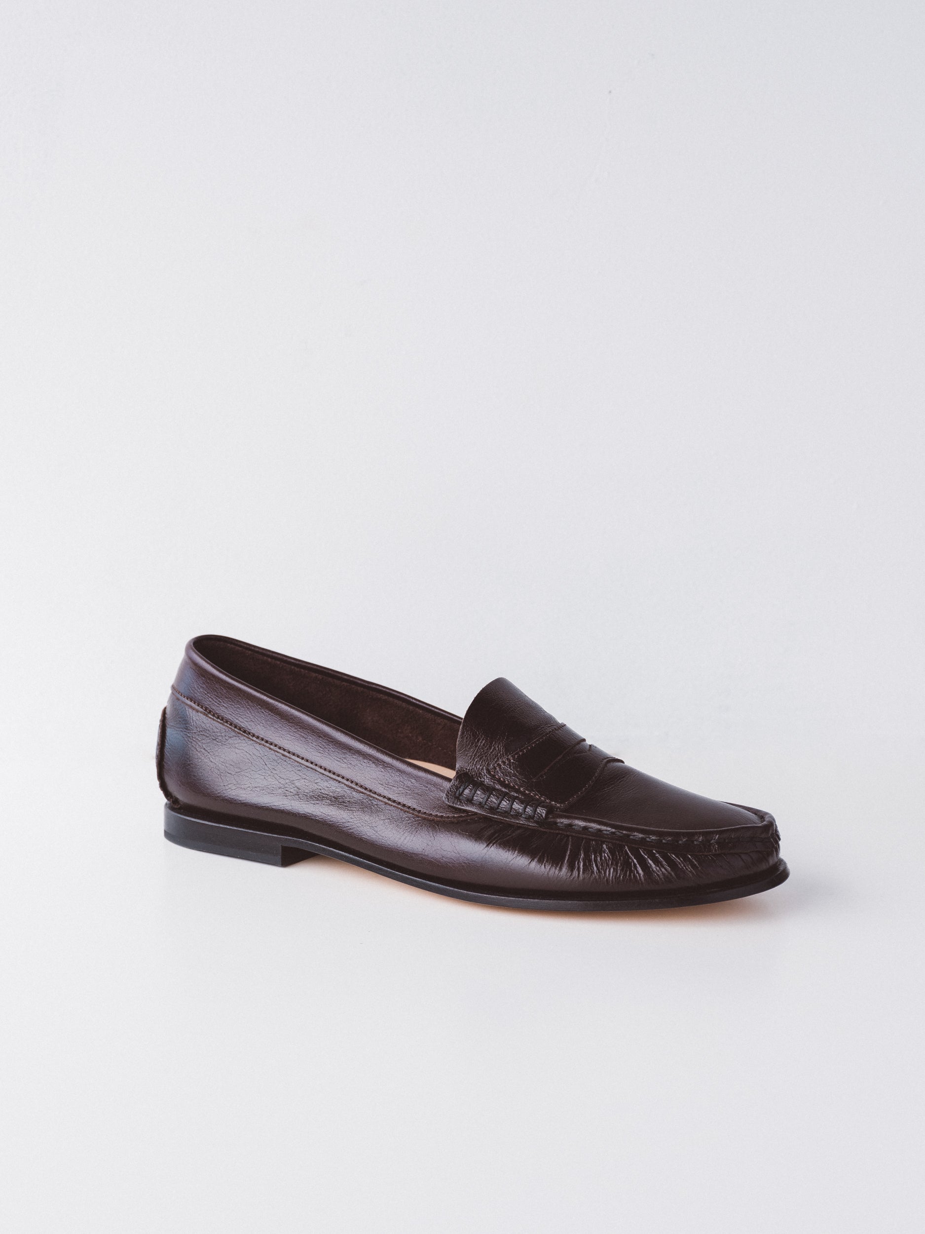 Loafer Flat Burgundy Shine