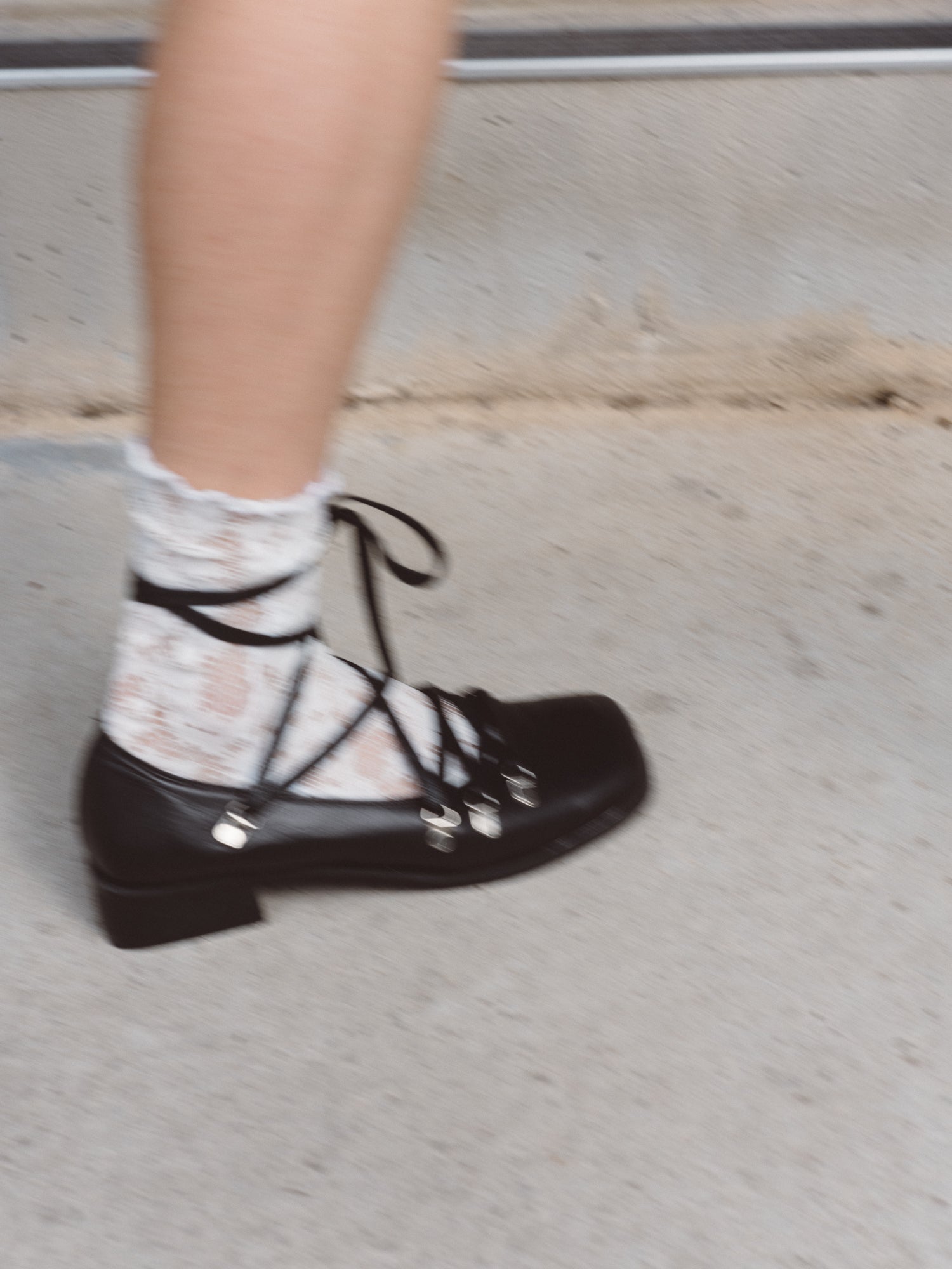 P.S.S X SYRUP LACE SOCK