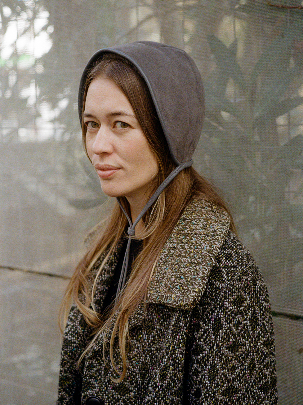 Suede Bonnet