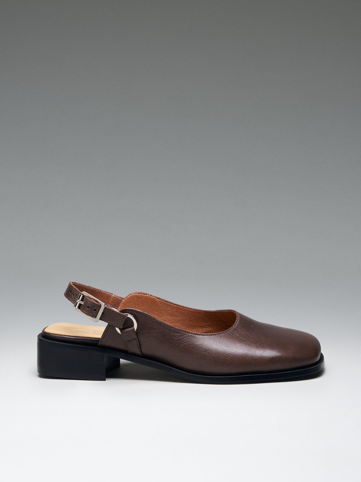 Sling Back Mule Coffee